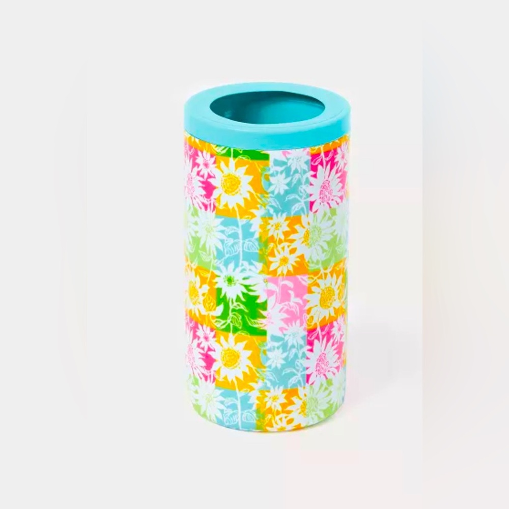 Lilly Pulitzer insulated cooler in Multi Via Sunny Sunflower